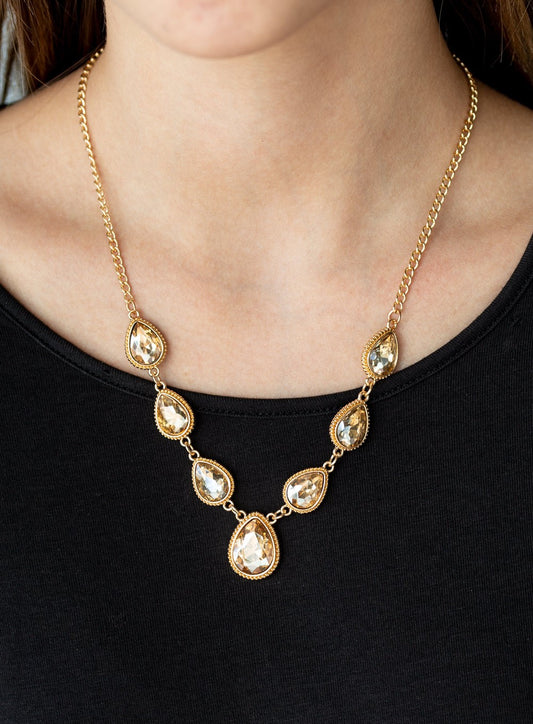 Socialite Social Gold Necklace