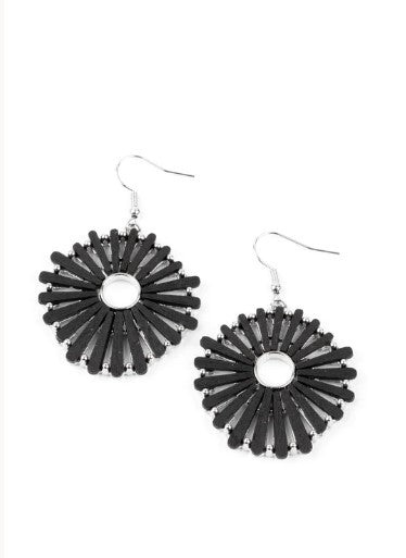 SPOKE Too Soon Black Earrings