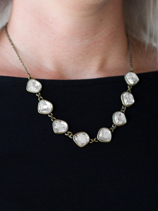 The Imperfectionist Brass Necklace