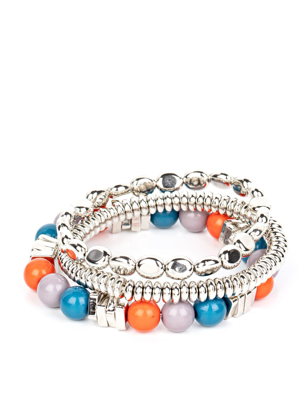 Tour De Tourist Multi-Colored Stretch Bracelet