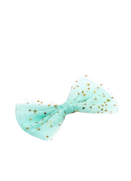 Twinkle Tulle Green Hair Clip