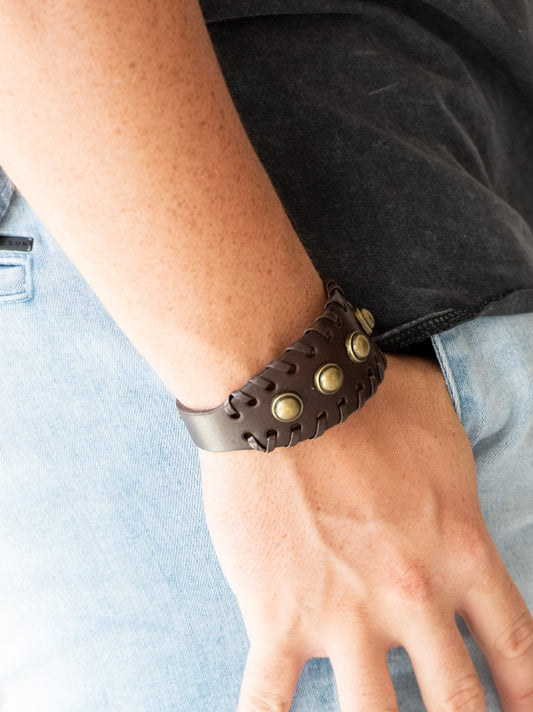 Urban Cowboy Men's Brown Urban Bracelet