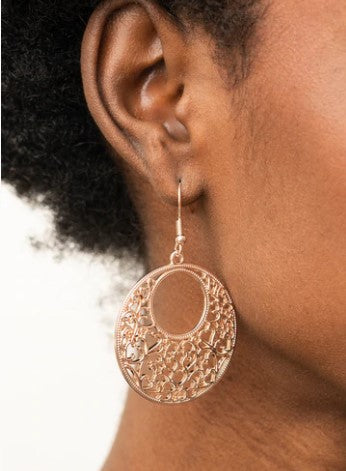 Vineyard Romance Rose Gold Earrings