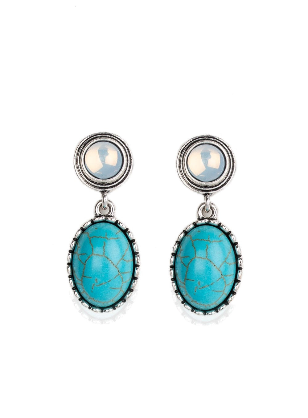 Western Oasis Blue Post Earrings