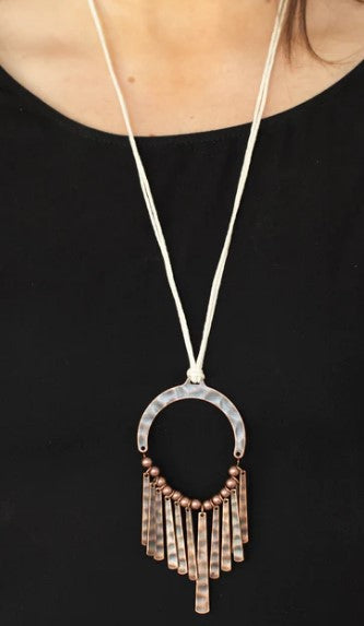 You Wouldn't FLARE! Brass Necklace